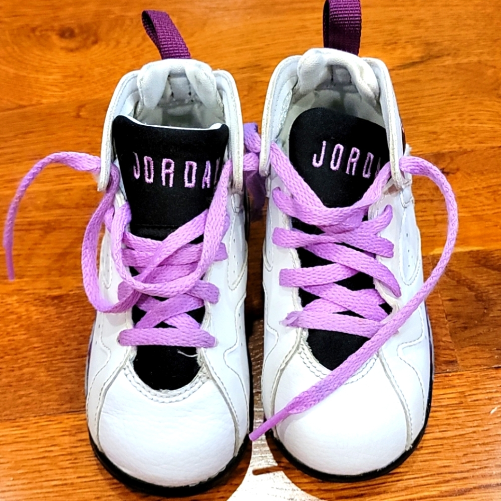 Nike Kids Sneakers White and Purple